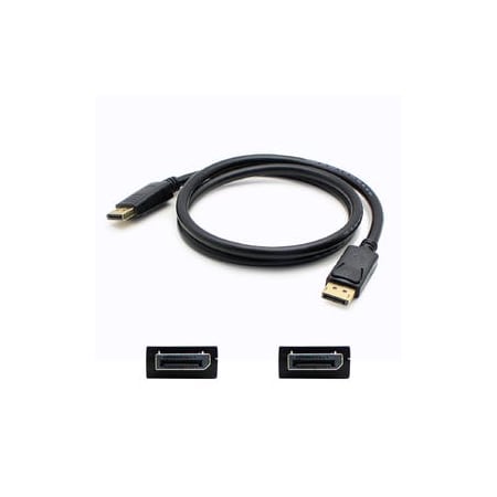Add-On Addon 1.82M (6.00Ft) Displayport Male To Male Black Cable DISPLAYPORT6F